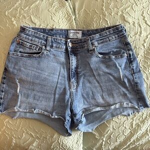 Levi’s High Rise Denim Shorts